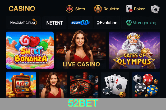 52BET cassino confiável do Brasil