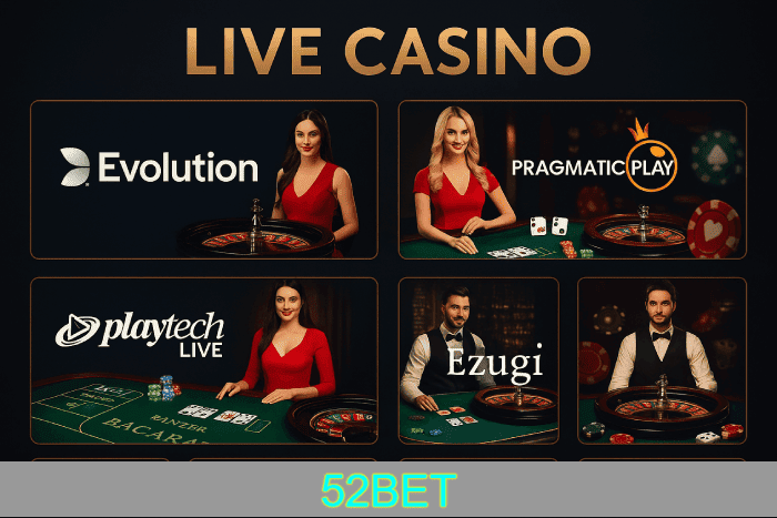 O 52BET Live Casino lança promoções regularmente