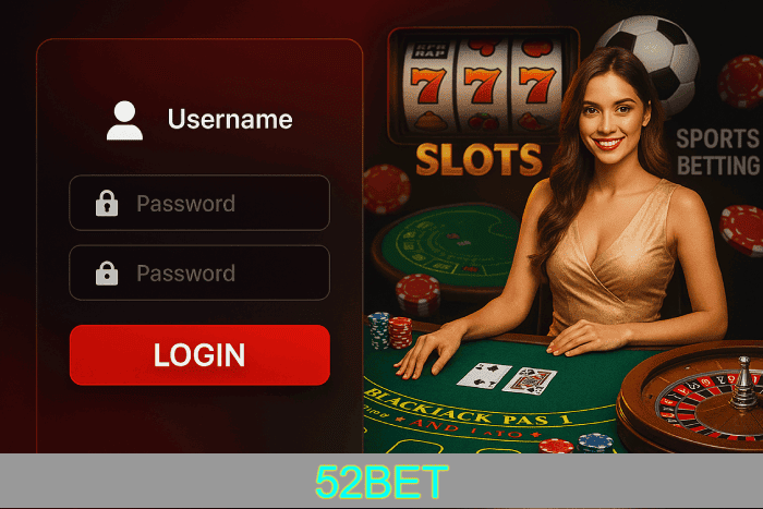 Entrar no Cassino 52BET e jogar online